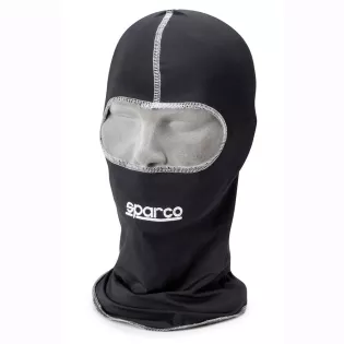 Cagoule ouverte Sparco karting noir Cagoule ouverte Sparco karting noir