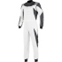 Combinaison Alpinestars GP Race homologuée FIA - Blanc / noir