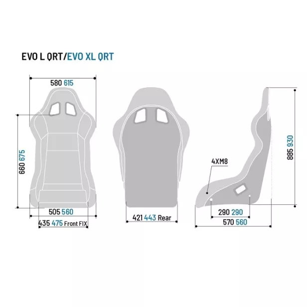 Siège de compétition Sparco Evo