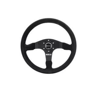 Volant Sparco R375 en peau retournée Volant Sparco R375 en peau retournée