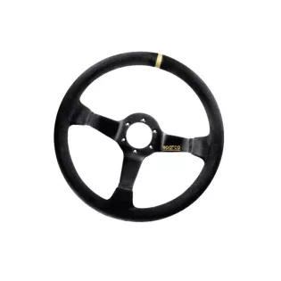 Volant Sparco R325 en peau retournée Volant Sparco R325 en peau retournée