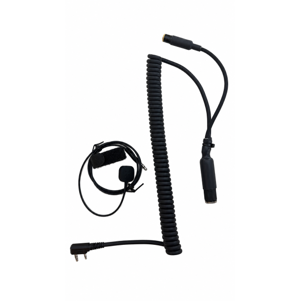 Câble Kenwood RaceLink Jack + PTT (Push To Talk)