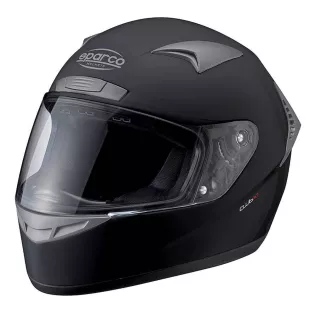 Casque intégral Sparco Club X-1 pour pilote de karting loisir  Casque intégral Sparco Club X-1 pour pilote de karting loisir