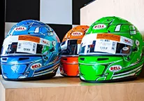 Casques de karting