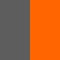 Gris / orange fluo