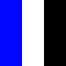 Bleu / blanc / noir