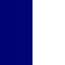 Bleu foncé / blanc