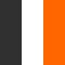 Anthracite / White / Orange
